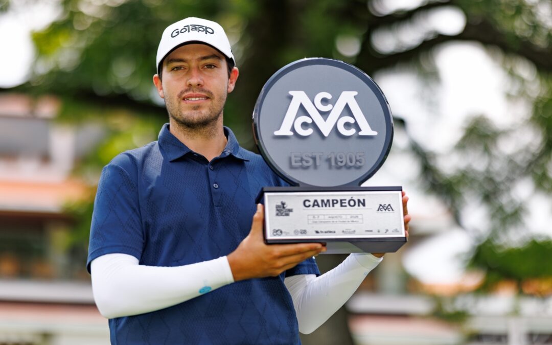 Santiago de la Fuente repite la hazaña y conquista por segundo año consecutivo el México City Open, etapa inaugural de la temporada 2026-27 de la Gira Profesional Mexicana (GPM)