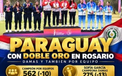 Doble oro para Paraguay: campeón por equipos y Sofía García reina en damas