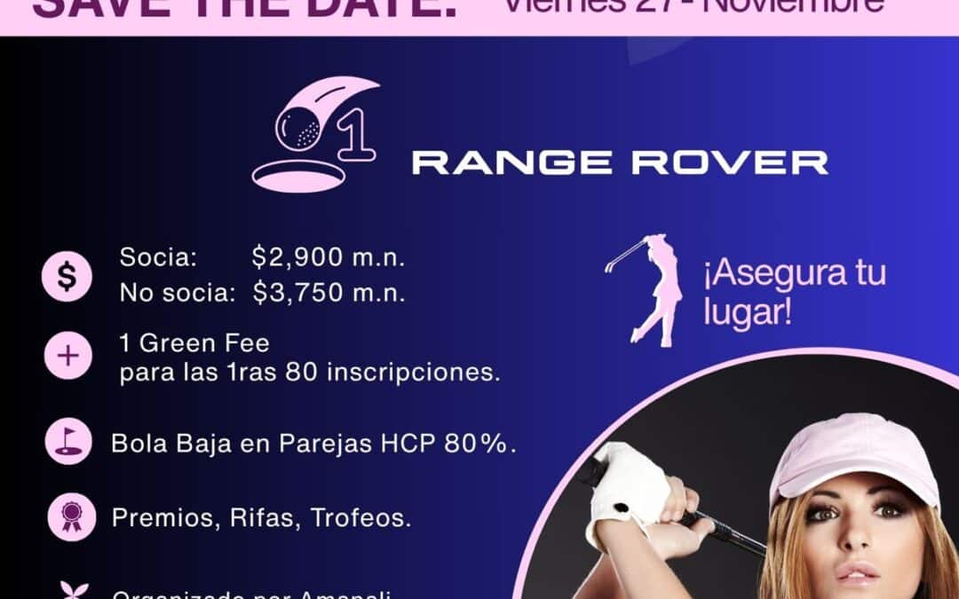 5° Torneo Amanali Pink Ladies Only 2026